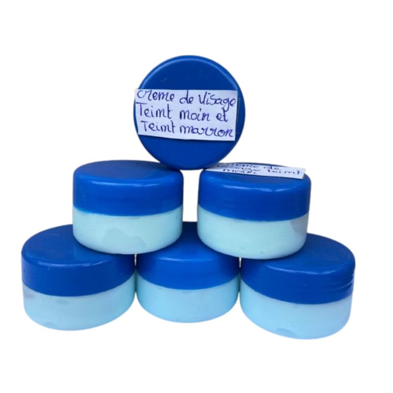 Crème de visage teint noir